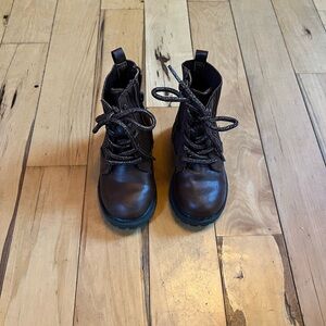Carter’s Brown Toddler Combat Boots